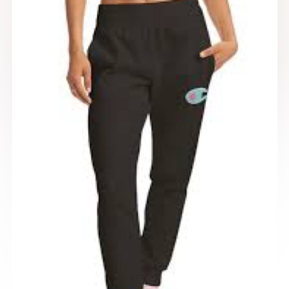 REVERSE WEAVE CHENILLE CHAMPION LOGO JOGGERS - Picture 2 of 10